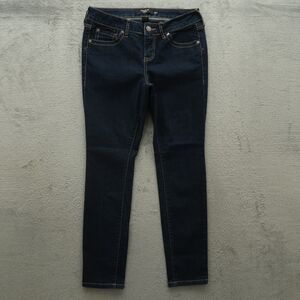 Torrid Jeans Women's Size 10S Blue Low-Rise Skinny Denim 28.5" Inseam Stretch